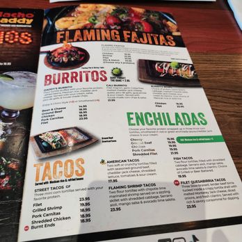 Nacho Daddy - Menu - Mexican Near Me - Nashville, Tennessee Nacho Daddy - Menu - Mexican Near Me - Nashville, Tennessee