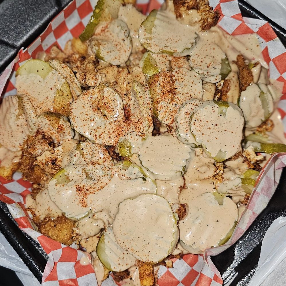 Chikin Drip - Loaded Fries with no slaw - Chicken Shop Near Me - San Jose, California Chikin Drip - Loaded Fries with no slaw - Chicken Shop Near Me - San Jose, California