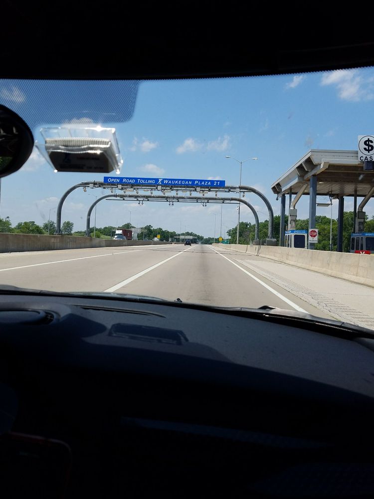 WAUKEGAN TOLL PLAZA 21 Updated August 2024 TriState Tollway, Old