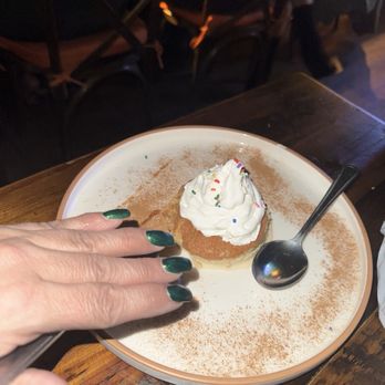 Casa Kahlo - Dessert tres leches cake before we devoured it! - New Mexican Cuisine Near Me - Westbury, New York