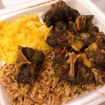 Tafari Tropics Jamaican Restaurant - Oxtail dish - Caribbean Near Me - Bloomfield, New Jersey