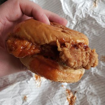 KFC - Crispy Colonel Sandwich (Honey BBQ) - Fast Food Near Me - Bayonne, New Jersey KFC - Crispy Colonel Sandwich (Honey BBQ) - Fast Food Near Me - Bayonne, New Jersey