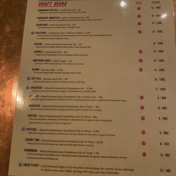 Oxbow Blending & Bottling - Beer menu - Breweries Near Me - Portland, Maine