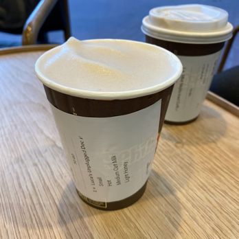 Philz Coffee - luca's unplugged decaf with oat milk & honey - Coffee & Tea Near Me - San Francisco, California