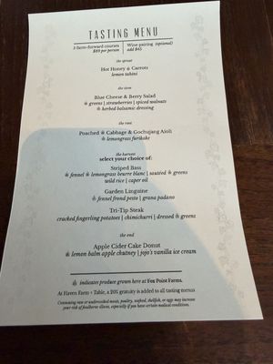 Menu photo 1 Haven Farm + Table Encinitas, CA