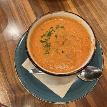 Lazy Dog Restaurant & Bar - Tomato soup - New American Near Me - Brea, California Lazy Dog Restaurant & Bar - Tomato soup - New American Near Me - Brea, California