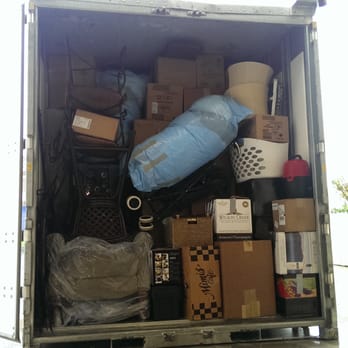 U-Pack Moving - This is what are almost done packing relo-cube looked like. - Movers Near Me - Compton, California U-Pack Moving - This is what are almost done packing relo-cube looked like. - Movers Near Me - Compton, California