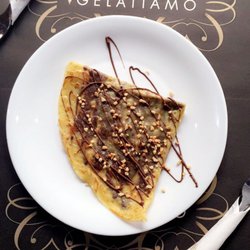 Gelatiamo - Nutella and crunchy almond crèpe