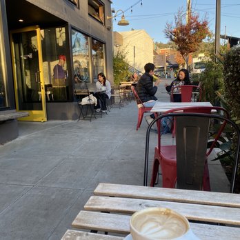 Cafenated Coffee Company - Outside sidewalk seating - Coffee & Tea Near Me - Berkeley, California