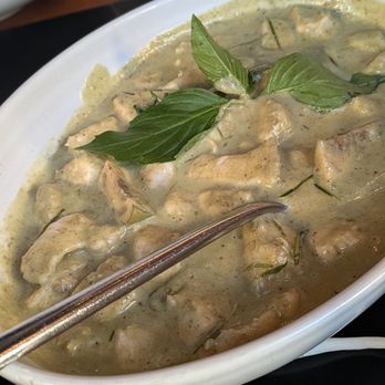 Wild Ginger - Green Curry Chicken. This was above average and packed some heat. - Thai Near Me - Seattle, Washington Wild Ginger - Green Curry Chicken. This was above average and packed some heat. - Thai Near Me - Seattle, Washington
