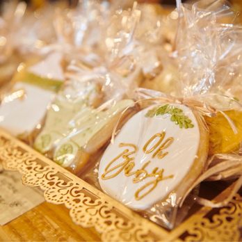 One Apron Bakery - Cookies at the baby shower venue (Humble Wine Bar) - Desserts Near Me