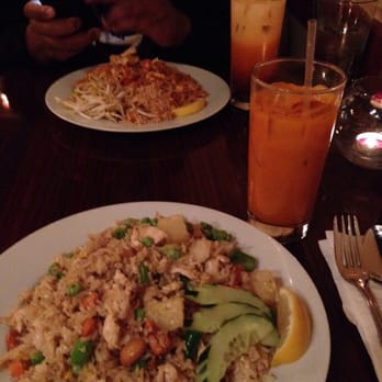 Kao Thai - Pineapple fried rice and pad thai with thai ice teas - Thai Near Me - Silver Spring, Maryland Kao Thai - Pineapple fried rice and pad thai with thai ice teas - Thai Near Me - Silver Spring, Maryland