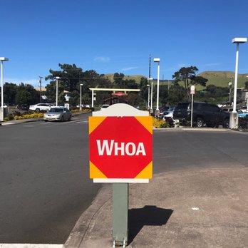 Parker Ranch Center - The stop signs At the Parker Ranch Center - Shopping Centers Near Me - Kamuela, Hawaii