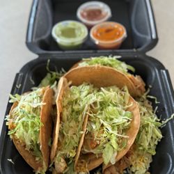 Abelardo's Mexican Fresh - Deep Fried Chick Tacos