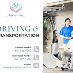 Young at Heart Home Care - Young at Heart Home Care provides reliable transportation and driving support, helping your loved one safely reach appointments and outings.