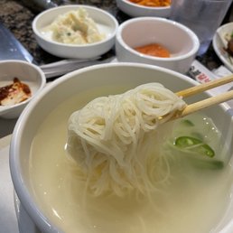 Dongchimi noodle is the best cold noodle in US. Dongchimi noodle is the best cold noodle in US.