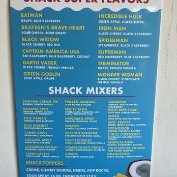 Sno Shack Restaurant - Menu - Shaved Ice Near Me - Bakersfield, California Sno Shack Restaurant - Menu - Shaved Ice Near Me - Bakersfield, California