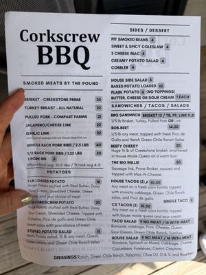 Menu photo 7 CorkScrew BBQ Spring, TX Menu photo 7 CorkScrew BBQ Spring, TX