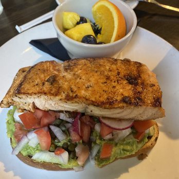 B Matthews Eatery - Avocado Toast with salmon - New American Near Me - Savannah, Georgia B Matthews Eatery - Avocado Toast with salmon - New American Near Me - Savannah, Georgia