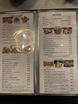 Menu photo 8 Tokyo Sushi Valencia, CA