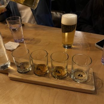 Shelter Distilling - Whiskey flight - Distilleries Near Me - Mammoth Lakes, California