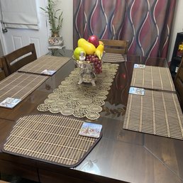 Glass table top! Glass table top!