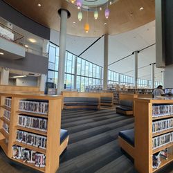National City Public Library - Seating area by entrance