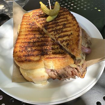 Crooked Lane Brewing - Roast beef sandwich - Breweries Near Me - Auburn, California