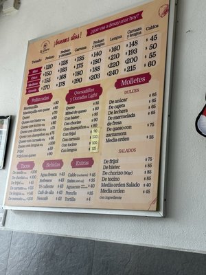 Menu photo 1 Menudería la Güera Guadalajara, JAL