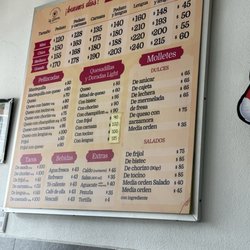 Menudería la Güera - Menu.