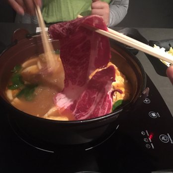 Nabe - Wagyu beef with Shabu shabu spicy miso - Hot Pot Near Me - San Francisco, California