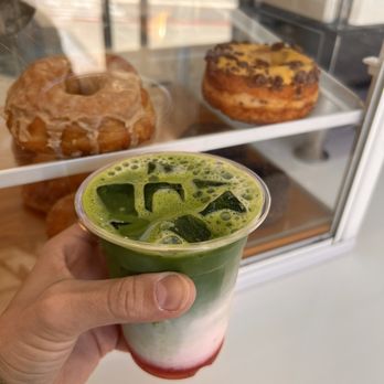 Out There Coffee Roasters - Strawberry Matcha - Coffee & Tea Near Me - San Francisco, California Out There Coffee Roasters - Strawberry Matcha - Coffee & Tea Near Me - San Francisco, California