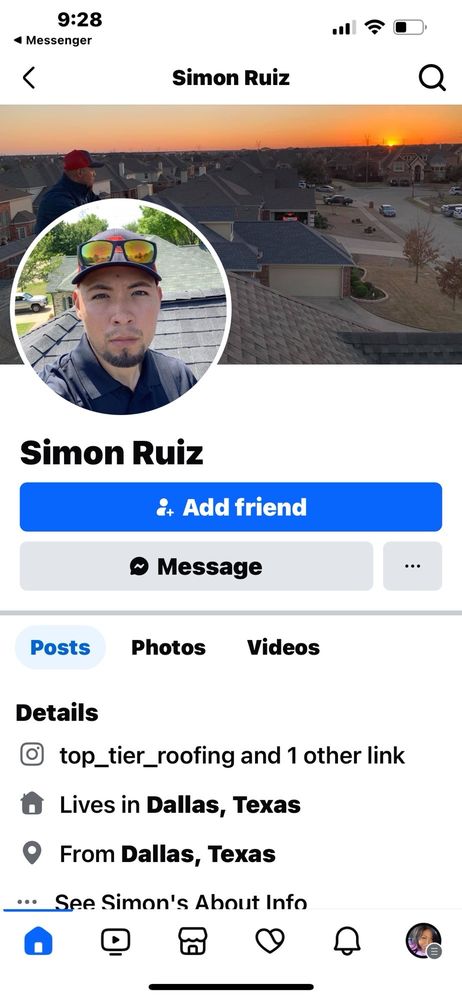 Slide of Top Tier Roofing