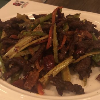 Szechuan Opera - Dry sautéed beef - Szechuan Near Me - Rochester, New York