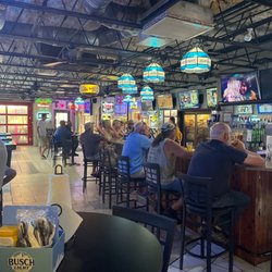 Salty Jims Island Bar & Grill - Full bar, TV's, Music, and good vibes!