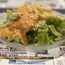 The Meadows Diner - their "little but mighty" salad bar is SO good!!
