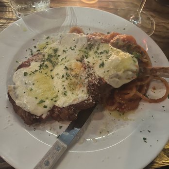 The Franklin - Veal Chop Parmigiana - Breakfast & Brunch Near Me - Jersey City, New Jersey The Franklin - Veal Chop Parmigiana - Breakfast & Brunch Near Me - Jersey City, New Jersey