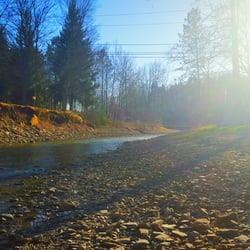 Hidden Valley Camping Area - The creek that was near our site.  Absolutely breathtaking! And hours of enjoyment for the kids!!
