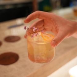 Alegria - Banana Clarified Punch aka Milk Punch