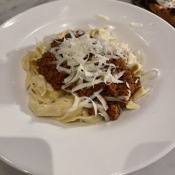 Forma Santa Monica - Fettucine Bolognese - Italian Near Me - Santa Monica, California Forma Santa Monica - Fettucine Bolognese - Italian Near Me - Santa Monica, California