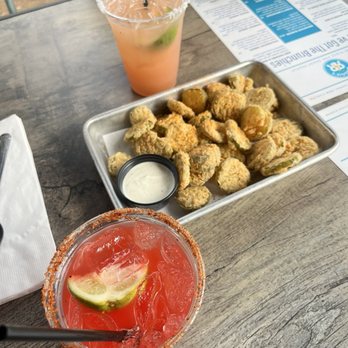 Maggie's R&R - Fried pickles, Mexican candy Rita, Paloma - American Near Me - Fort Worth, Texas Maggie's R&R - Fried pickles, Mexican candy Rita, Paloma - American Near Me - Fort Worth, Texas