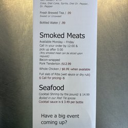 The Red Tie Meat Shop - Menu