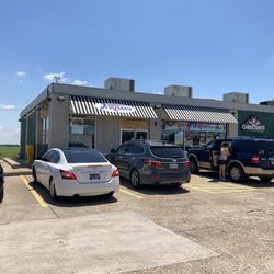 Jordan’s Kwik Stop - front of gas station / convenience store (at peak times, the parking lot and pumps can get totally filled with vehicles)