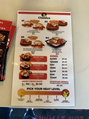 Menu photo 4 Angry Chickz Bakersfield, CA