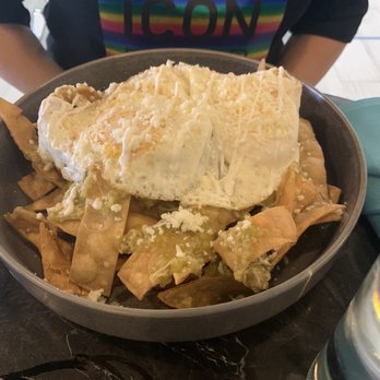 Maison Stivalet - Chicken Chilaquiles - Bakeries Near Me - McAllen, Texas