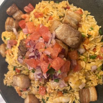 Bocas Grill Kendall - Surf and Turf Rice - Latin American Near Me - Miami, Florida