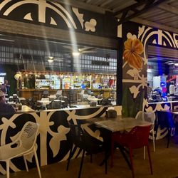 The Reef Bar - Inside seating area and bar/kitchen
