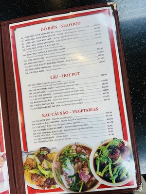 Menu photo 1 Minh Ky Restaurant San Diego, CA Menu photo 1 Minh Ky Restaurant San Diego, CA