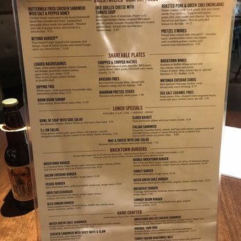 Bricktown Brewery - Menu - Breweries Near Me - Tulsa, Oklahoma