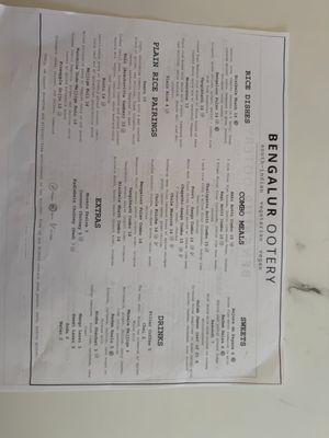 Menu photo 3 Bengalur Ootery Foster City, CA Menu photo 3 Bengalur Ootery Foster City, CA